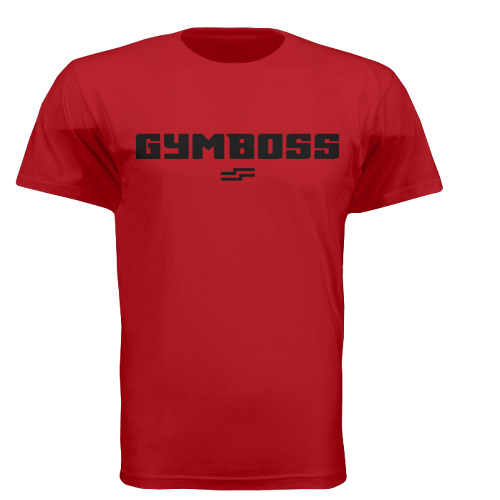 Gymboss Shirt (Red), essential for any fitness regime.