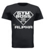 Gymboss Alpha Shirt (Black) for gym wear.